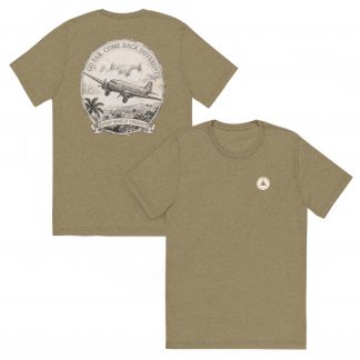 The Plane vintage tropical travel t-shirt by Third World Therapy