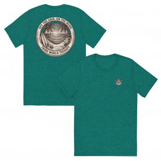 The Remedy vintage tropical travel t-shirt by Third World Therapy