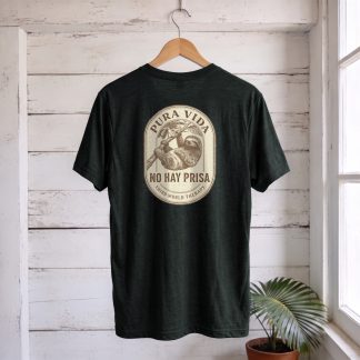 Pura Vida vintage tropical travel t-shirt by Third World Therapy